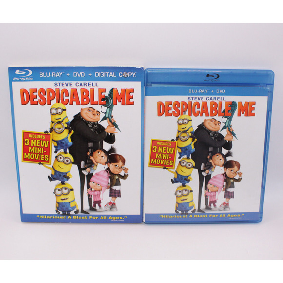 Despicable Me, Despicable Me 2, Minions Lot (Blu-ray) 3 Movies with Slipcover - Picture 2 of 15